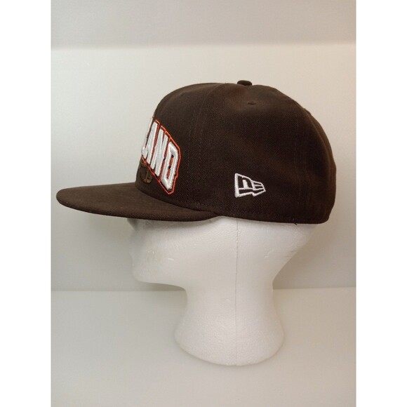 Cleveland Browns NFL 59Fifty New Era Fitted Ball Cap Size 7 1/8 - Picture 3 of 12